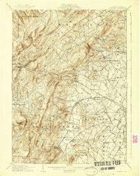 1909 Map of Girard, PA, 1939 Print