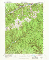 Download a high-resolution, GPS-compatible USGS topo map for Galeton, PA (1968 edition)
