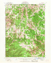 Download a high-resolution, GPS-compatible USGS topo map for Genesee, PA (1961 edition)