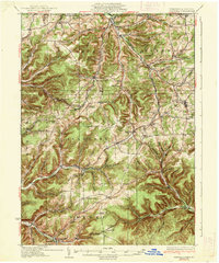 Download a high-resolution, GPS-compatible USGS topo map for Genesee, PA (1937 edition)
