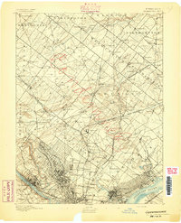 1893 Map of Germantown