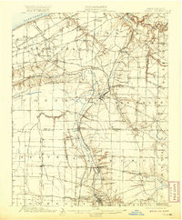 1900 Map of Crawford County, PA, 1920 Print