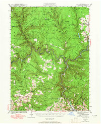 Download a high-resolution, GPS-compatible USGS topo map for Hallton, PA (1965 edition)