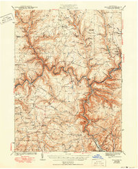 Download a high-resolution, GPS-compatible USGS topo map for Hallton, PA (1950 edition)