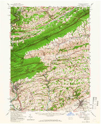 Download a high-resolution, GPS-compatible USGS topo map for Hamburg, PA (1966 edition)