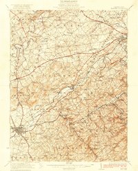 1922 Map of Hanover