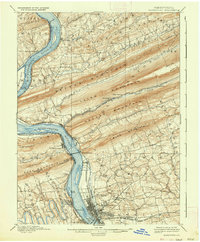 preview thumbnail of historical topo map of Harrisburg, PA in 1899