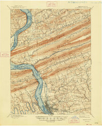 Download a high-resolution, GPS-compatible USGS topo map for Harrisburg, PA (1948 edition)