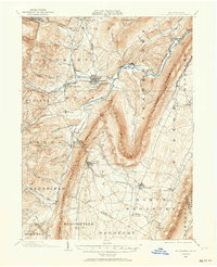 1902 Map of Hollidaysburg, 1964 Print