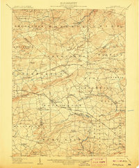Download a high-resolution, GPS-compatible USGS topo map for Honeybrook, PA (1907 edition)