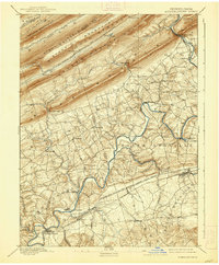 1892 Map of Hummelstown, 1938 Print