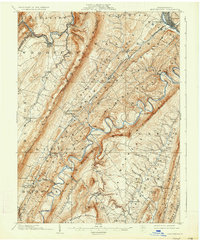 Download a high-resolution, GPS-compatible USGS topo map for Huntingdon, PA (1934 edition)