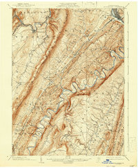 Download a high-resolution, GPS-compatible USGS topo map for Huntingdon, PA (1943 edition)