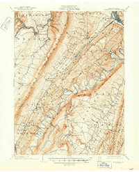 Download a high-resolution, GPS-compatible USGS topo map for Huntingdon, PA (1950 edition)