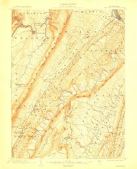 preview thumbnail of historical topo map of Huntingdon, PA in 1904