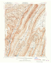 Download a high-resolution, GPS-compatible USGS topo map for Hyndman, PA (1967 edition)