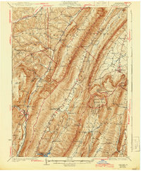 Download a high-resolution, GPS-compatible USGS topo map for Hyndman, PA (1944 edition)
