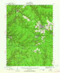 Download a high-resolution, GPS-compatible USGS topo map for Kane, PA (1964 edition)
