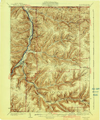 Download a high-resolution, GPS-compatible USGS topo map for Kinzua, PA (1941 edition)