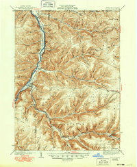 Download a high-resolution, GPS-compatible USGS topo map for Kinzua, PA (1949 edition)