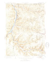 Download a high-resolution, GPS-compatible USGS topo map for Kinzua, PA (1954 edition)