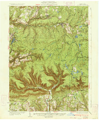 Download a high-resolution, GPS-compatible USGS topo map for LaPorte, PA (1934 edition)