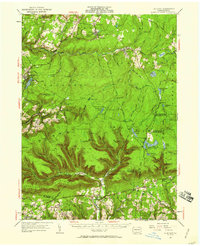 Download a high-resolution, GPS-compatible USGS topo map for LaPorte, PA (1960 edition)