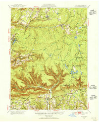 Download a high-resolution, GPS-compatible USGS topo map for LaPorte, PA (1956 edition)