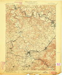 1902 Map of Latrobe