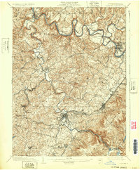 1903 Map of Latrobe, 1932 Print