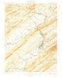 Download a high-resolution, GPS-compatible USGS topo map for Lewistown, PA (1927 edition)