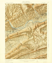 Download a high-resolution, GPS-compatible USGS topo map for Lock Haven, PA (1923 edition)