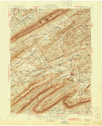 Download a high-resolution, GPS-compatible USGS topo map for Loysville, PA (1945 edition)