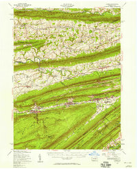 Download a high-resolution, GPS-compatible USGS topo map for Lykens, PA (1958 edition)
