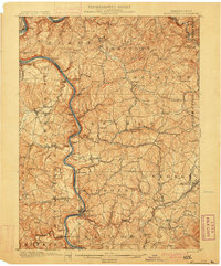 1900 Map of Masontown