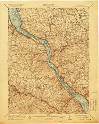 Download a high-resolution, GPS-compatible USGS topo map for Mc Calls Ferry, PA (1918 edition)
