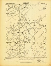 preview thumbnail of historical topo map of Huntingdon County, PA in 1919