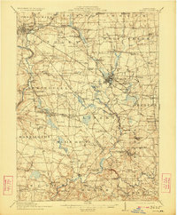 Download a high-resolution, GPS-compatible USGS topo map for Mercer, PA (1923 edition)