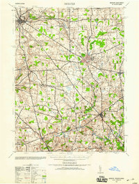 Download a high-resolution, GPS-compatible USGS topo map for Mercer, PA (1959 edition)