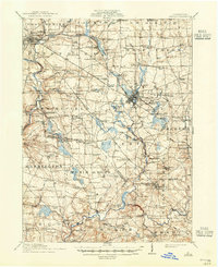 Download a high-resolution, GPS-compatible USGS topo map for Mercer, PA (1944 edition)
