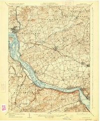 1908 Map of Middletown, 1925 Print