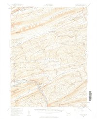 Download a high-resolution, GPS-compatible USGS topo map for Millerstown, PA (1957 edition)
