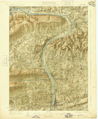 Download a high-resolution, GPS-compatible USGS topo map for Milton, PA (1924 edition)