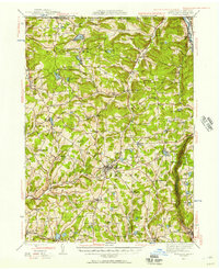 Download a high-resolution, GPS-compatible USGS topo map for Montrose, PA (1957 edition)
