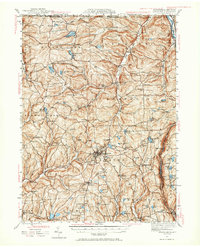 Download a high-resolution, GPS-compatible USGS topo map for Montrose, PA (1965 edition)