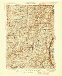 Download a high-resolution, GPS-compatible USGS topo map for Montrose, PA (1945 edition)