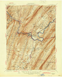 1924 Map of Allenport, PA, 1944 Print
