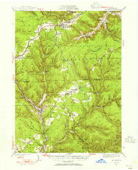 Download a high-resolution, GPS-compatible USGS topo map for Mt Jewett, PA (1955 edition)
