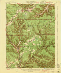 Download a high-resolution, GPS-compatible USGS topo map for Mt Jewett, PA (1940 edition)