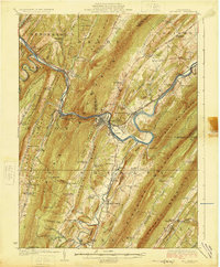 Download a high-resolution, GPS-compatible USGS topo map for Mt Union, PA (1924 edition)